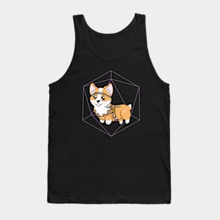 Corgi Stargazer | Sorcerer | Alchemist | Astrology | DND Dog Tank Top